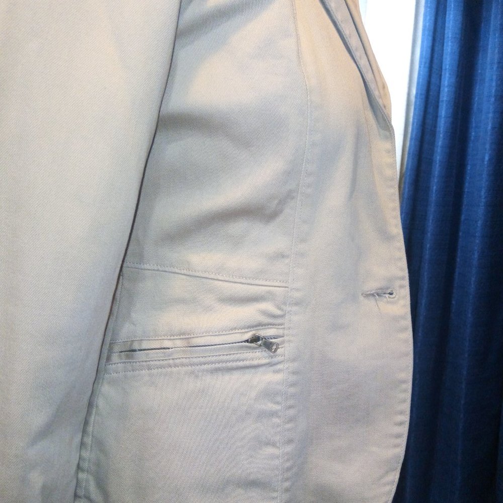 Calvin Klein Jeans Tan Hourglass Blazer Sz M - Picture 12 of 15